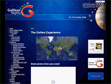 Tablet Screenshot of galileannights.org